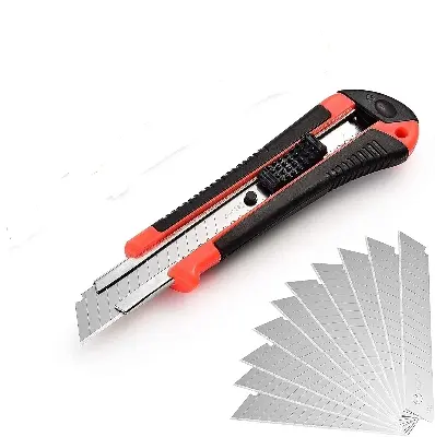Picture of Anti Cutter / Paper Cutter / Cork sheet Cutter For Multipurpose Use With 10Pcs Blade