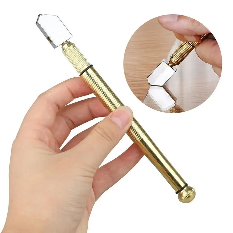 Picture of Hand Tools 3-15mm Diamond Roller Type Tile and Glass Cutter - Yellow