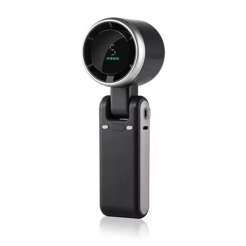 Picture of Portable Handheld Turbo Fan, 5 Gear Wind, Battery Operated, Up to 12 Working Hours, Hand Fan with Air Turbo Tech