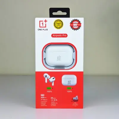 Picture of One Plus AirRO3 Wireless Bluetooth Earbuds - white