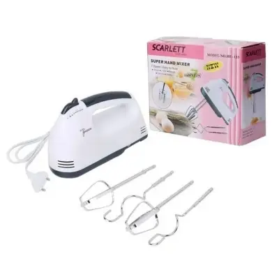 Picture of Multi-Speed Kitchen Mixer SCARLETT HE-133 | MNK SHOP (White)
