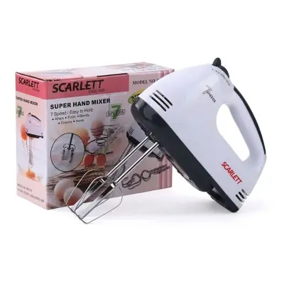 Picture of Easy to Clean and Store – HE-133 Hand Mixer | MNK SHOP (White)