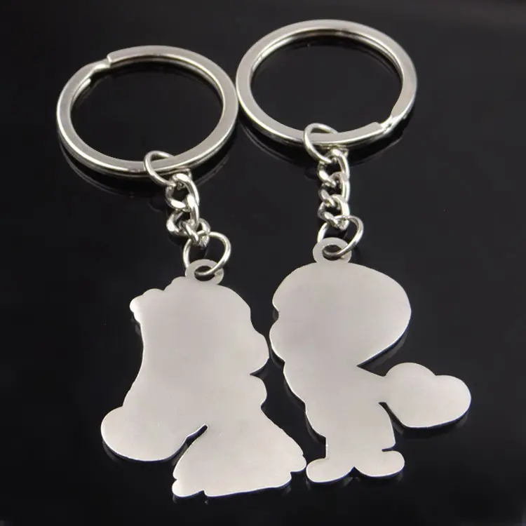 Picture of Korean Keychain Creative Doll Keychain Valentine's Day Street Promotional Gift Small Gift Key Chain
