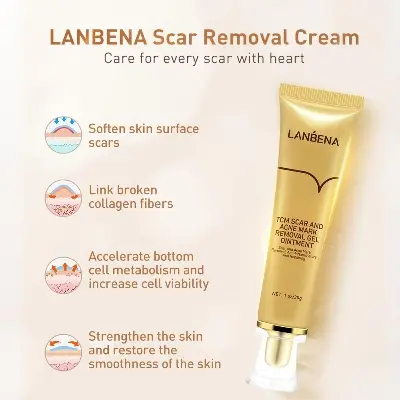 Picture of LANBENA TCM SCAR AND ACNE MARK REMOVAL GEL OINTMENT- 30g