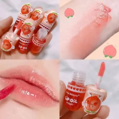 Picture of Kiss Beauty Spot Glaze Peach Glaze New Color-Changing Oil For Lips - Lip Gloss