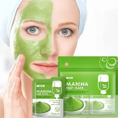 Picture of LAIKOU Matcha Mud Mask for Deep Clean- 5g (12 Pcs/Pack)