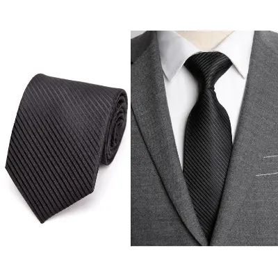 Picture of Men's New Professional Office Formal Black Tie 8cm
