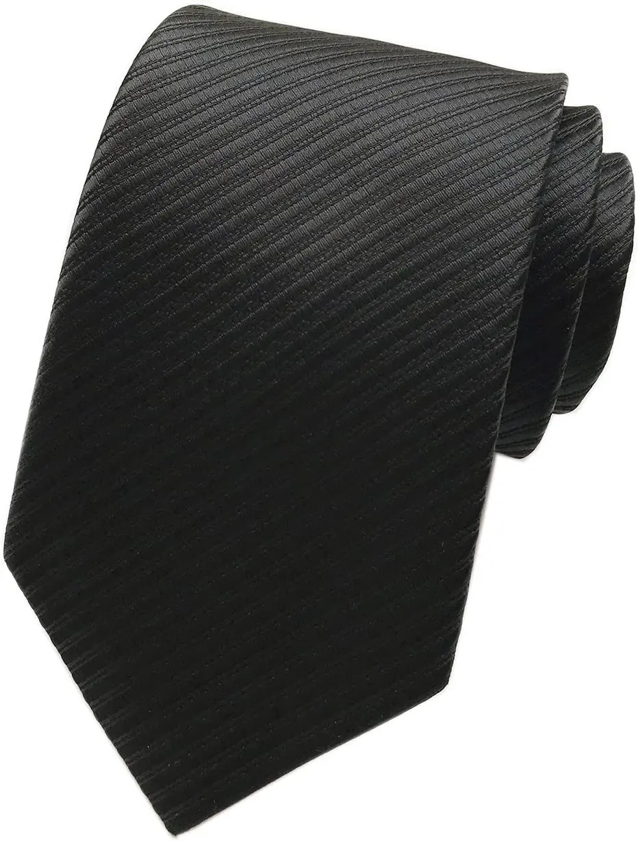 Picture of Men's New Professional Office Formal Black Tie 8cm