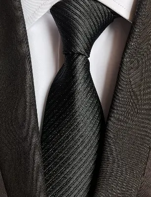 Picture of Men's New Professional Office Formal Black Tie 8cm