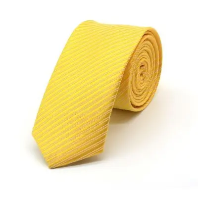 Picture of Men's New Professional Office Formal Tie 8cm- Yellow