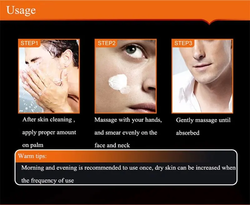 Picture of BIOAQUA Men Only Oil Control Face Cream For Men- 50g