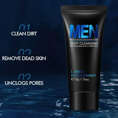 Picture of LAIKOU Men's deep cleansing facial cleanser 50g