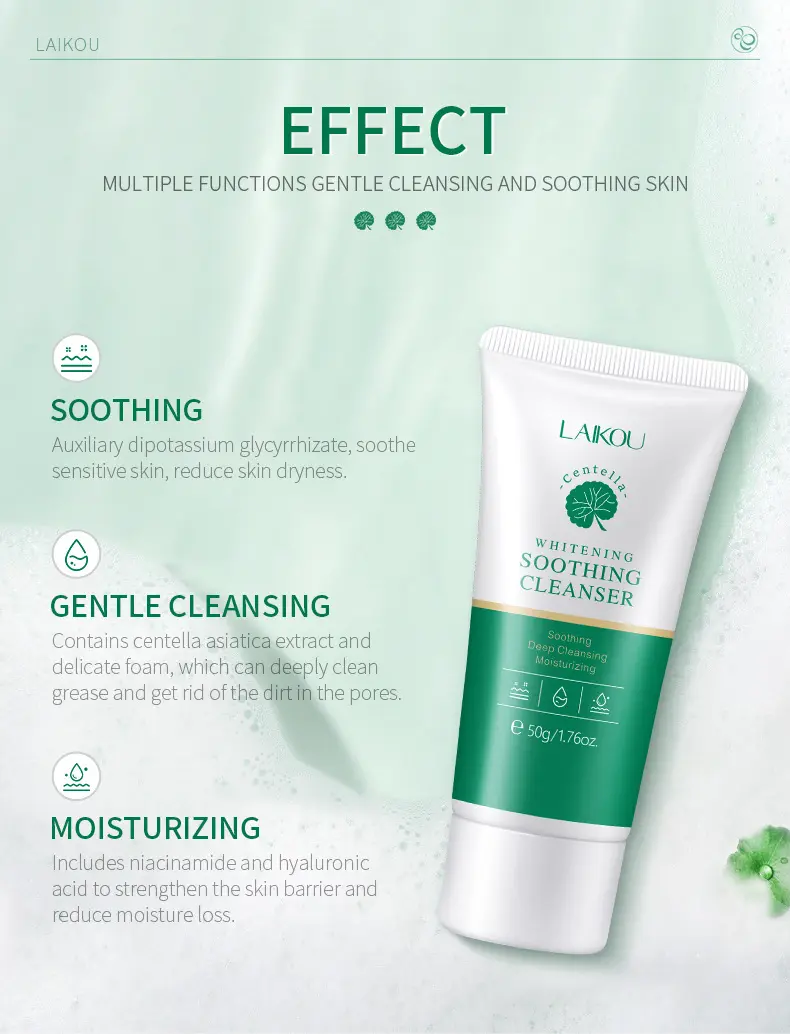 Picture of LAIKOU Whitning Soothing Cleanser- 50g