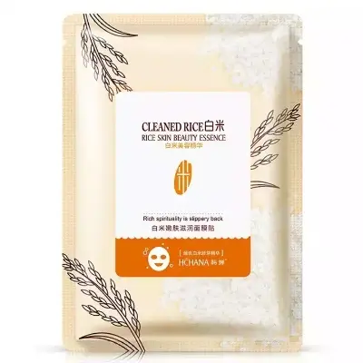 Picture of HCHANA Cleared Rice Skin Beauty Essence Sheet Mask- 30g
