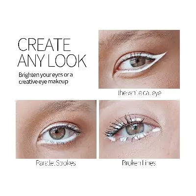 Picture of Menow White Eyeliner Waterproof Makeup White EyeLiner Pencils- 1g