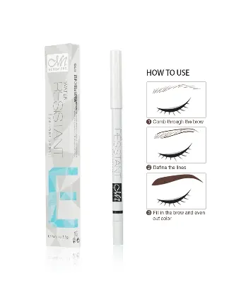 Picture of Menow Water Resistant Long Lasting White Eyeliner Pencil- 1.1g (P15012)