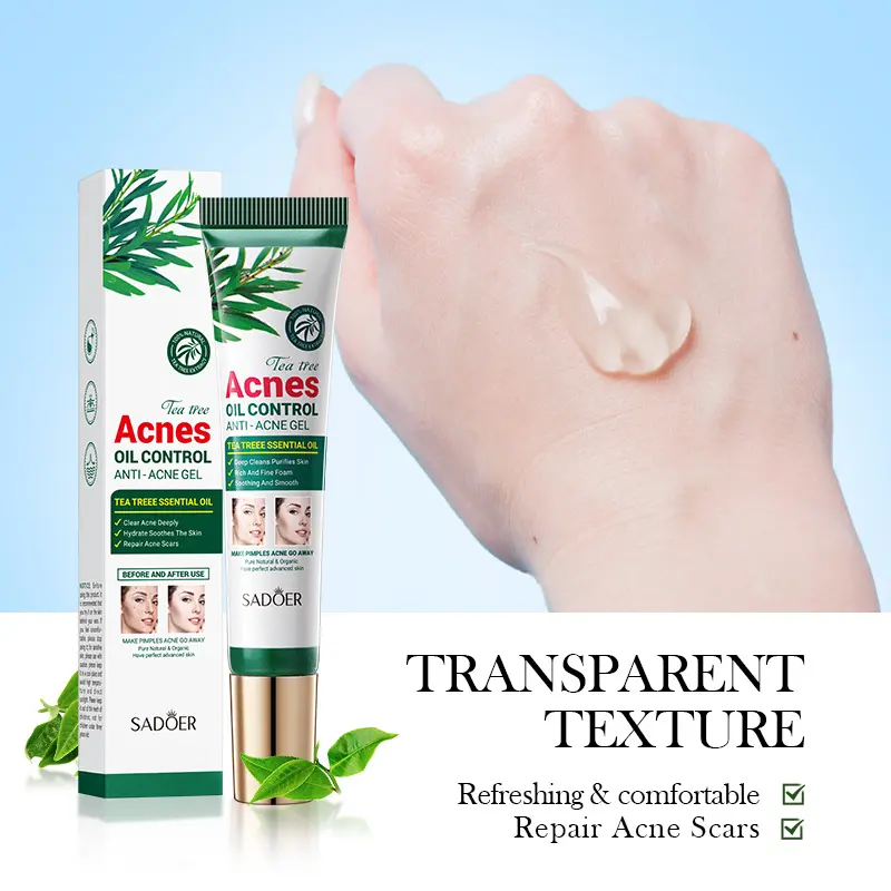 Picture of SADOER Tea Tree Oil Control Anti-Acnes Gel- 20g