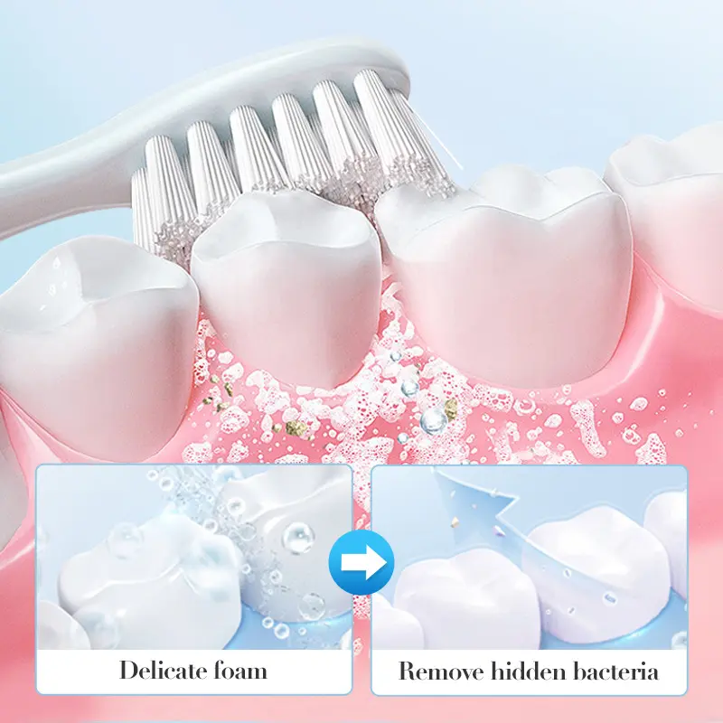 Picture of SADOER Brighten Whiten Yellowing Stain Remover Tooth Cleaning Mousse- 60ml
