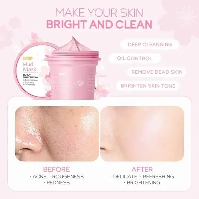 Picture of Fenyi Japan Cherry Blossom Deep Cleansing Shrink Pores Mud Mask- 100g