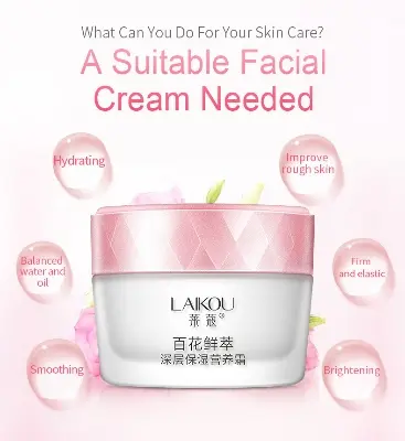 Picture of LAIKOU Lily Refreshing & Moisturizing Face Cream- 50g