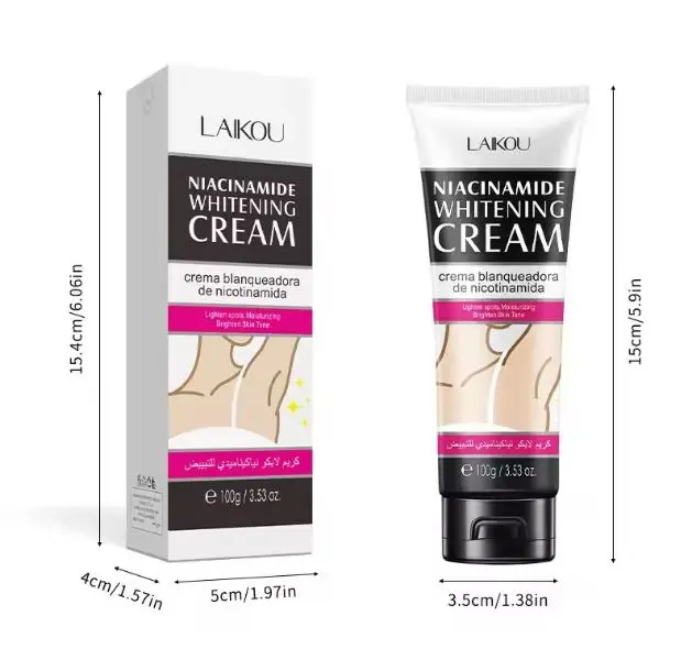 Picture of LAIKOU Niacinamide Whitening Lighten Spots, Moisture Cream- 100g
