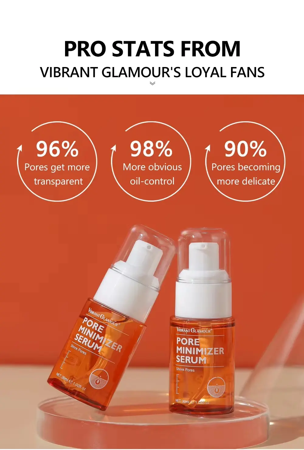 Picture of Vibrant Glamour Shrink Pores Pore Minimize Serum- 30ml