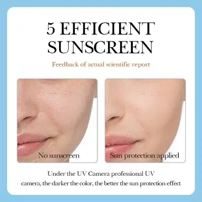 Picture of SADOER Whiten Vitamin C Refreshing 60 SPF PA+++ Sunscreen Cream- 40g