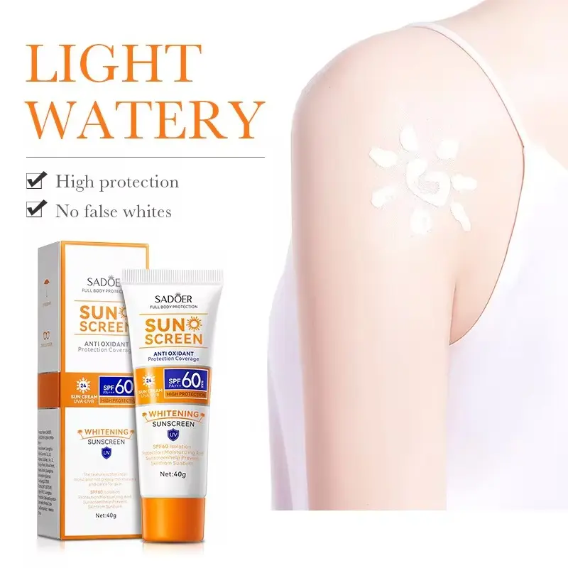 Picture of SADOER Anti Oxidant Full Body SPF 60 PA+++ Sun Screen Cream- 40g