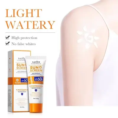 Picture of SADOER Anti Oxidant Full Body SPF 60 PA+++ Sun Screen Cream- 40g