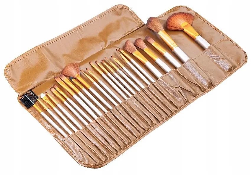Picture of Naked3 Professional 32 Pcs Golden Colour makeup Brush Set