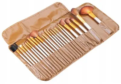 Picture of Naked3 Professional 32 Pcs Golden Colour makeup Brush Set