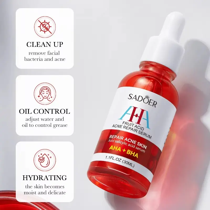 Picture of SADOER Fruit Acid AHA+BHA Acne Repair Serum- 30ml