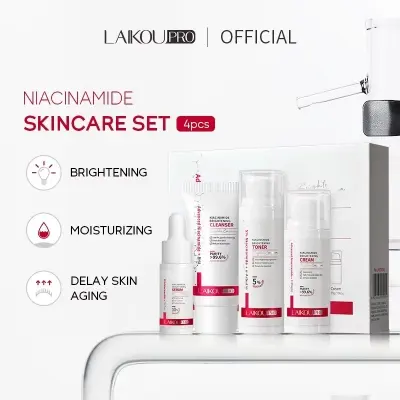 Picture of LAIKOU Pro Niacinamide Moisturizing Skin Care 4 Pcs Set- 147ml