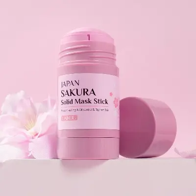 Picture of LAIKOU Japan Sakura Pores Cleansing Oil Contol Solid Mask Stick- 40g