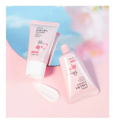 Picture of LAIKOU Japan Sakura Lightweight SPF 50 PA+++ Sunscreen Cream- 30g