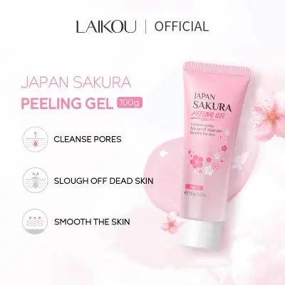 Picture of LAIKOU Japan Sakura Clean Pores Face Peeling Gel- 100g