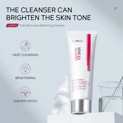 Picture of LAIKOU White Skin Fade Facial Foam Cleanser- 80g