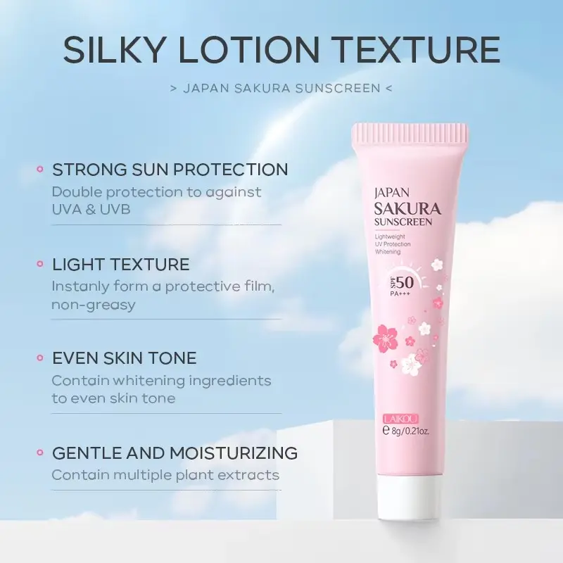 Picture of LAIKOU Japan Sakura SPF50 PA+++ Sunscreen- 8g