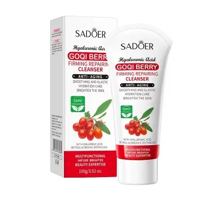 Picture of SADOER Hyaluronic Acid GOQI BERRY Anti-Aging Face Cleanser- 100g