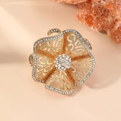 Picture of Bohemian autumn and winter fashion new exaggerated opening Finger ring(Same as picture)