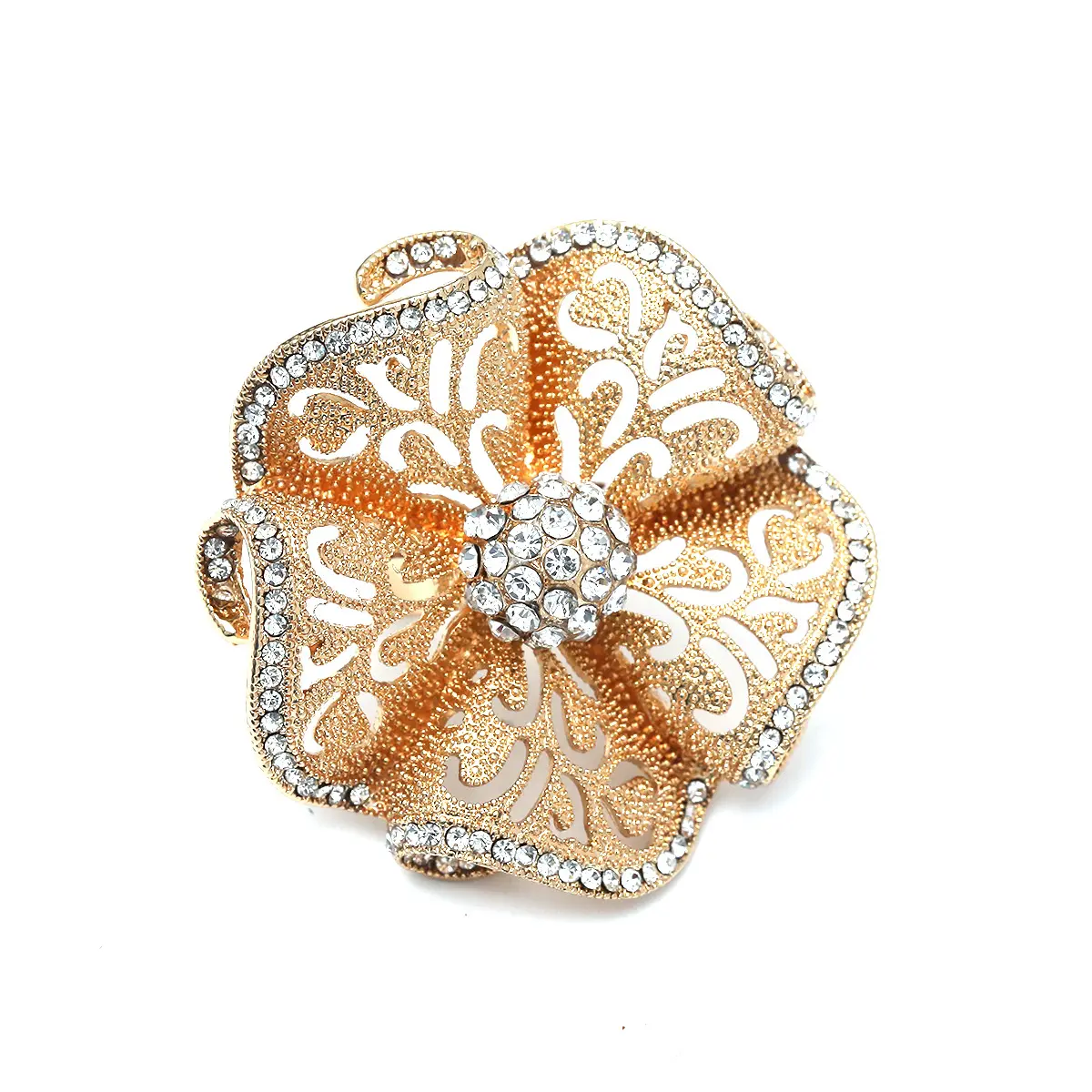 Picture of Bohemian autumn and winter fashion new exaggerated opening Finger ring(Same as picture)