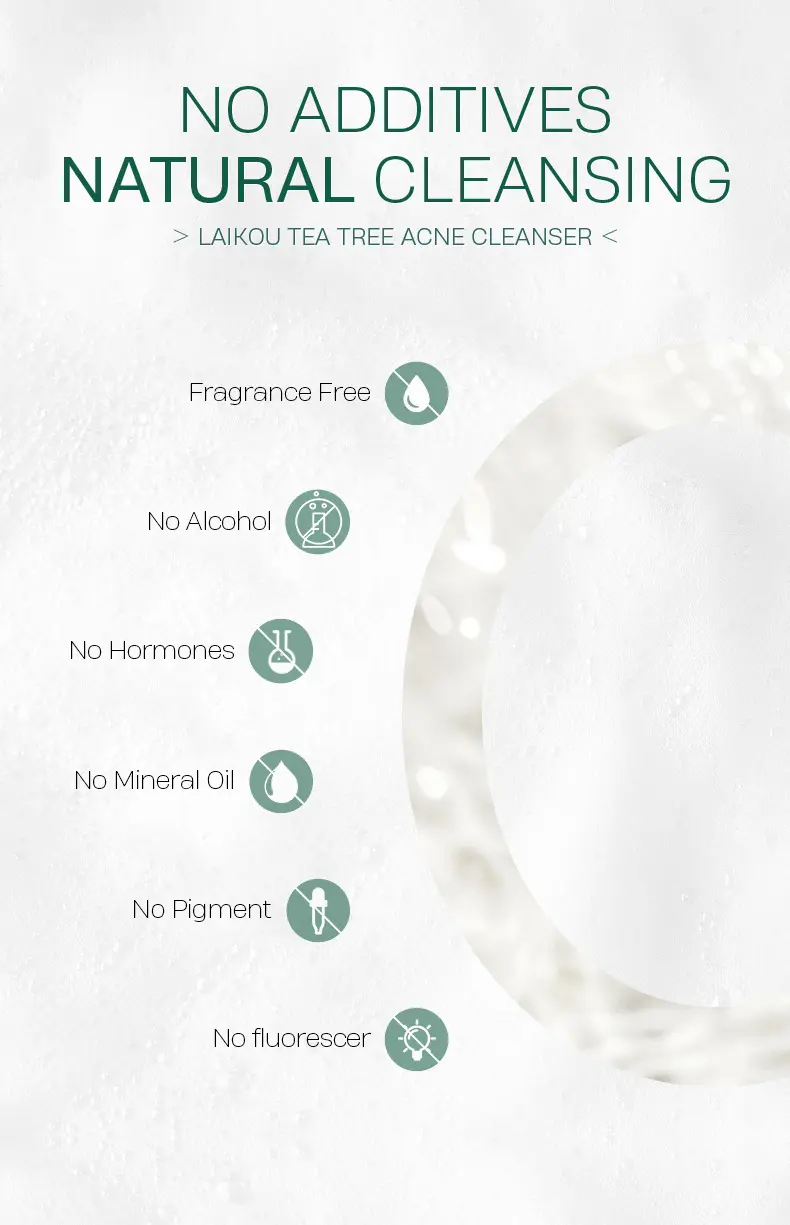 Picture of LAIKOU Acne Cleanser for Fresh and Smooth Fcae- 50ml(Tea Tree)
