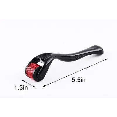 Picture of 0.5mm Micro Needle Derma Roller Pen For Face Beauty Skin Care- Purple(Face)