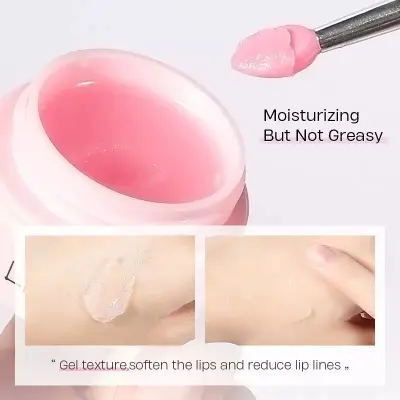 Picture of Likeo Japan Sakura Lip Mask For Moisturizing And Repair Lip Lip Line-8 G(Pink)