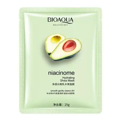 Picture of Bioaqua Water Tender Shea Butter Facial Sheet Mask- 25g(Face)