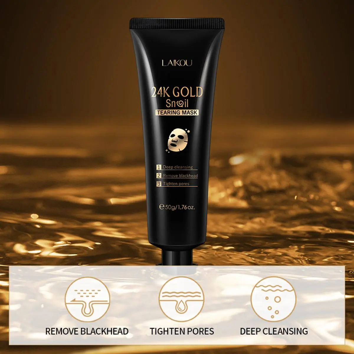 Picture of LAIKOU Deep Cleansing Tearing Mask- 50g(Face)