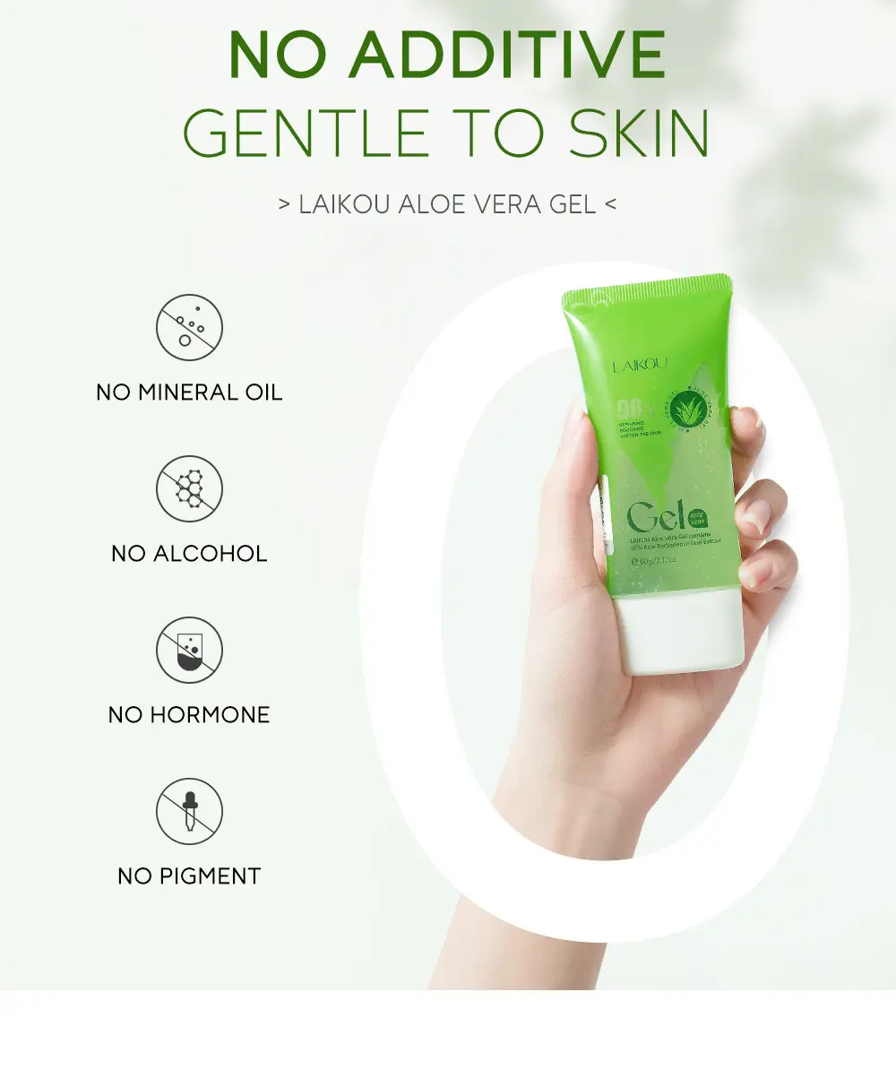 Picture of LAIKOU GELA Facial Aloe Vera Gel- 60g(Aloe Vera)