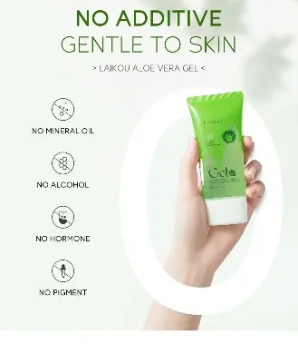 Picture of LAIKOU GELA Facial Aloe Vera Gel- 60g(Aloe Vera)