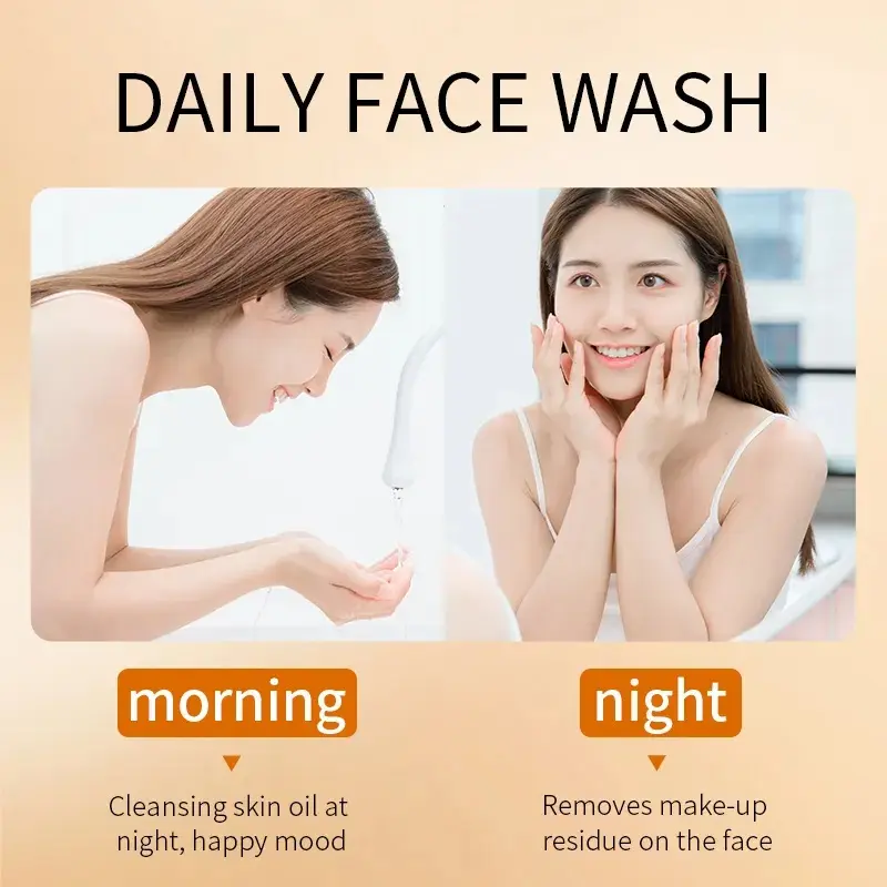 Picture of BIOAQUA Deep Cleansing Vitamin C Facial Foam Cleanser-100g(Vitamin C)