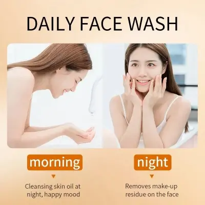 Picture of BIOAQUA Deep Cleansing Vitamin C Facial Foam Cleanser-100g(Vitamin C)
